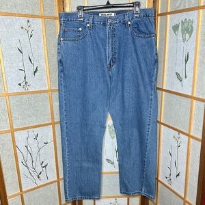 Levi’s Men’s 505 Regular Fit Straight Leg Blue Jeans 38”W X 29”L